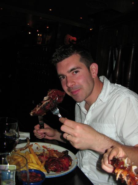 le fredo et son ribs g�ant !