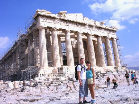 ben et marie � ath�nes